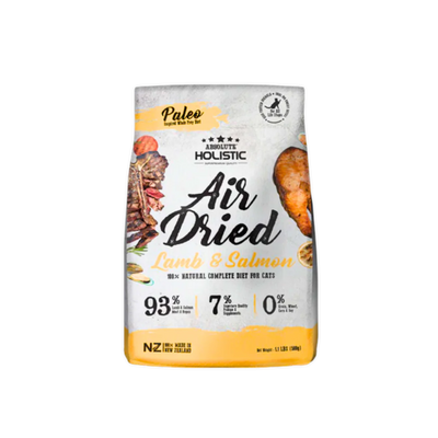 Absolute Holistic Air Dried Cat Food | Lamb & Salmon 500g