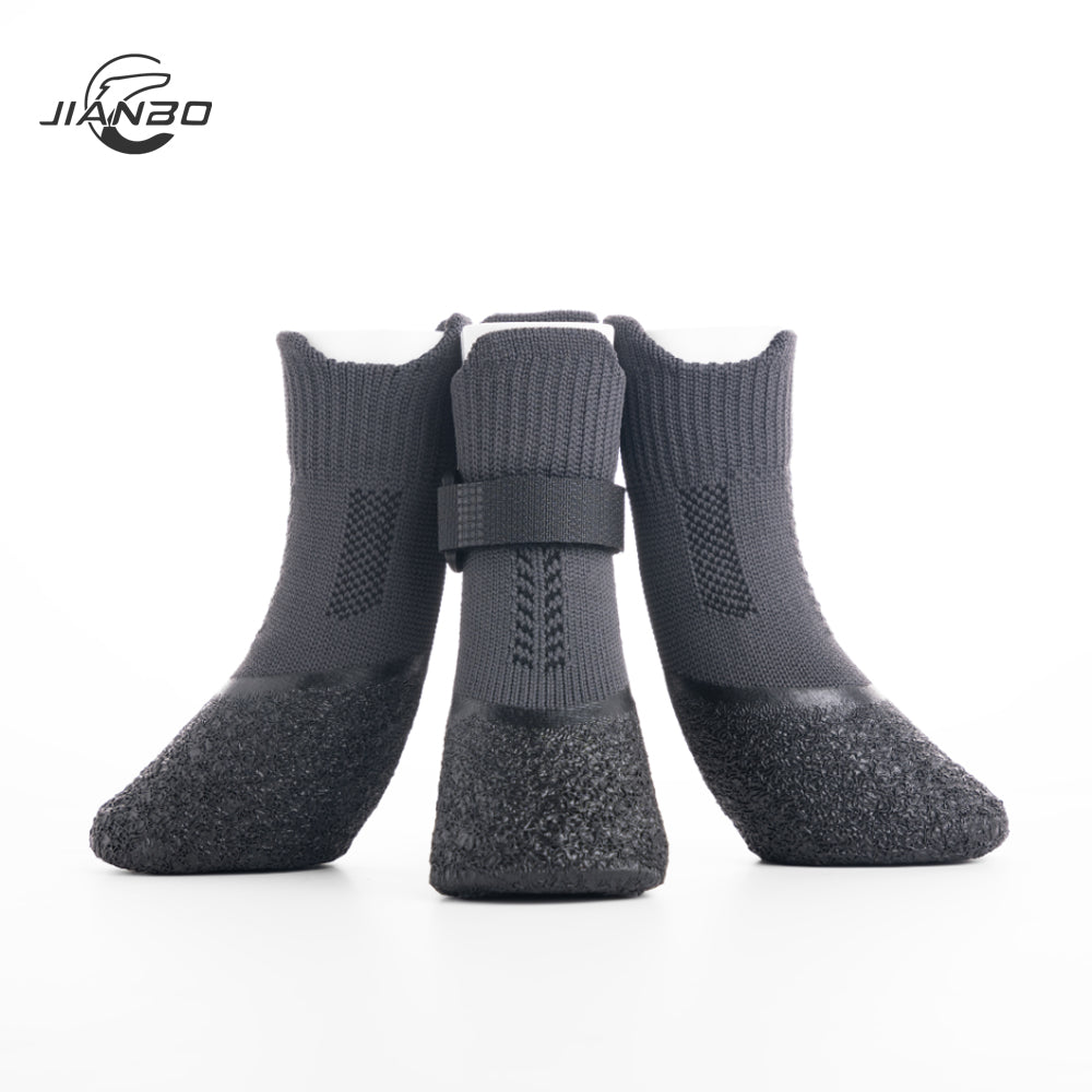 Jianbo 1 Pet Dog POD Running Shoes - 4 Shoes per Set