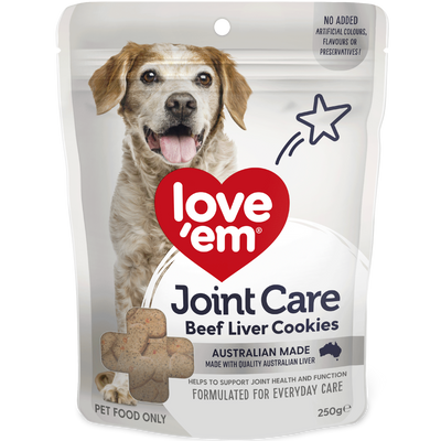 Love Em Dog Treats Beef Joint Care Cookie 250g