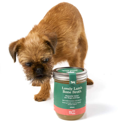 Pip Eats Frozen Raw Dog Food Lovely Lamb Bone Broth 200ml