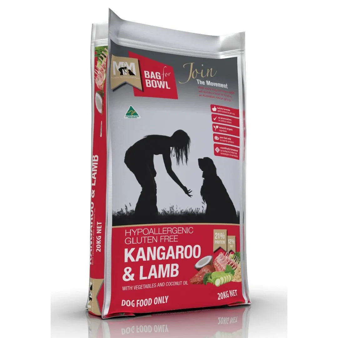 Meals for Mutts Gluten Free Dog Food Kangaroo & Lamb