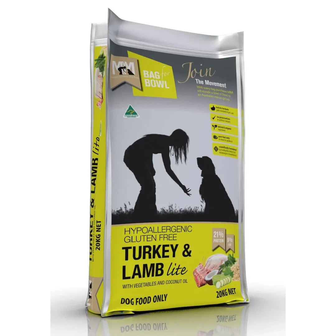 Meals for Mutts Gluten Free Dog Food Lite Turkey & Lamb