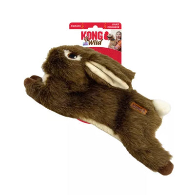 KONG Dog Toy Wild Low Stuff Rabbit Medium