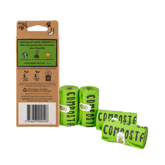 My Eco Bag Pet Waste Bags - 4 Rolls