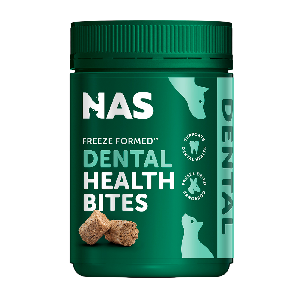 NAS Natural Animal Solutions - Freeze Formed ™ Dental Health Bites For Dogs and Cats