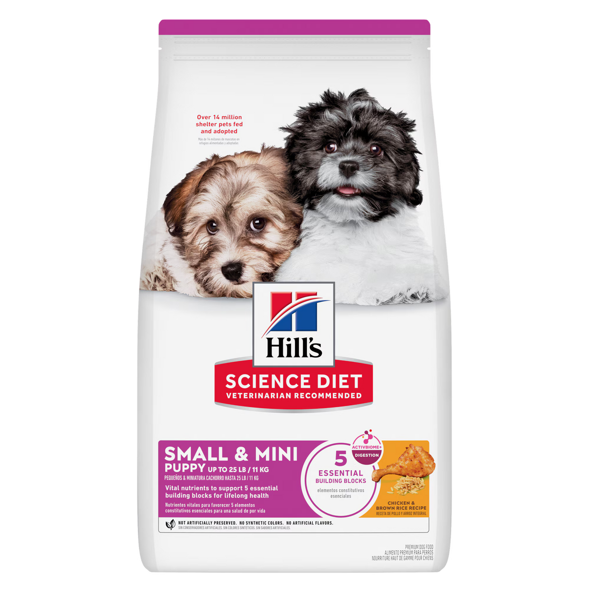 Hill's Science Diet Puppy Food Small & Mini Chicken & Brown Rice Recipe