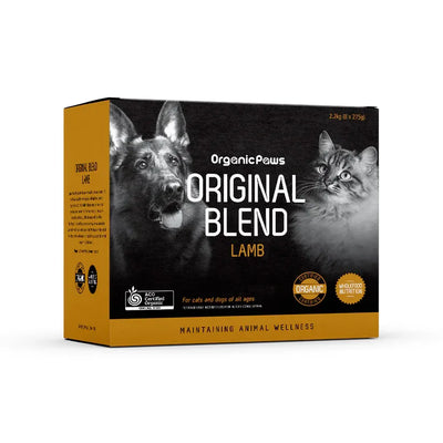 Organic Paws Original Blend Lamb Pet Raw Food 2.2kg