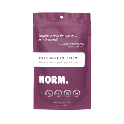 Norm Freeze Dried OX SPLEEN MEAL TOPPER