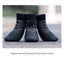 Jianbo 1 Pet Dog POD Running Shoes - 4 Shoes per Set