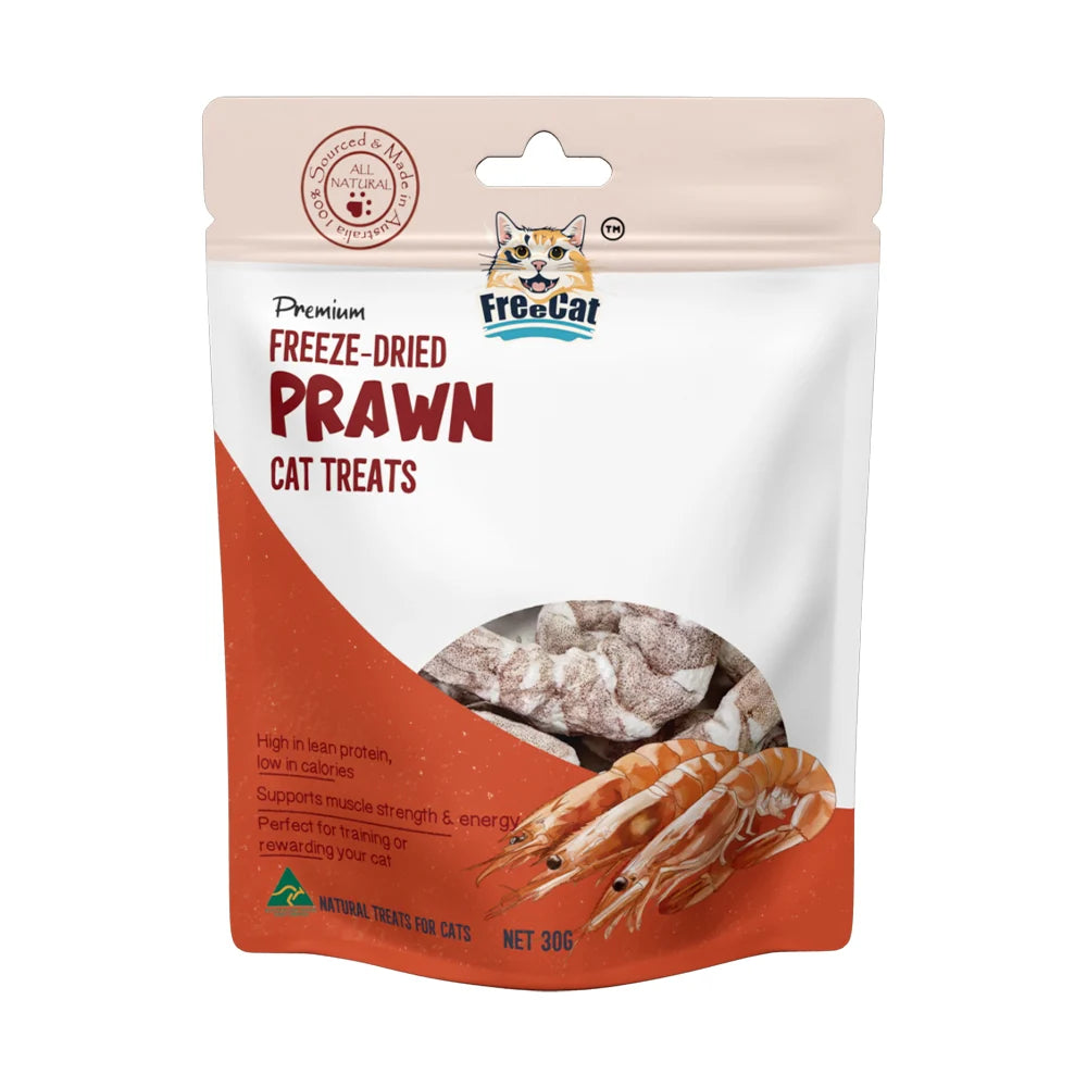 Freecat - Freeze Dried Prawn 30g