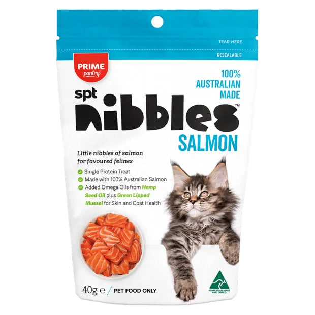 Prime100 - SPT™ Nibbles Salmon Cat Treats 40g