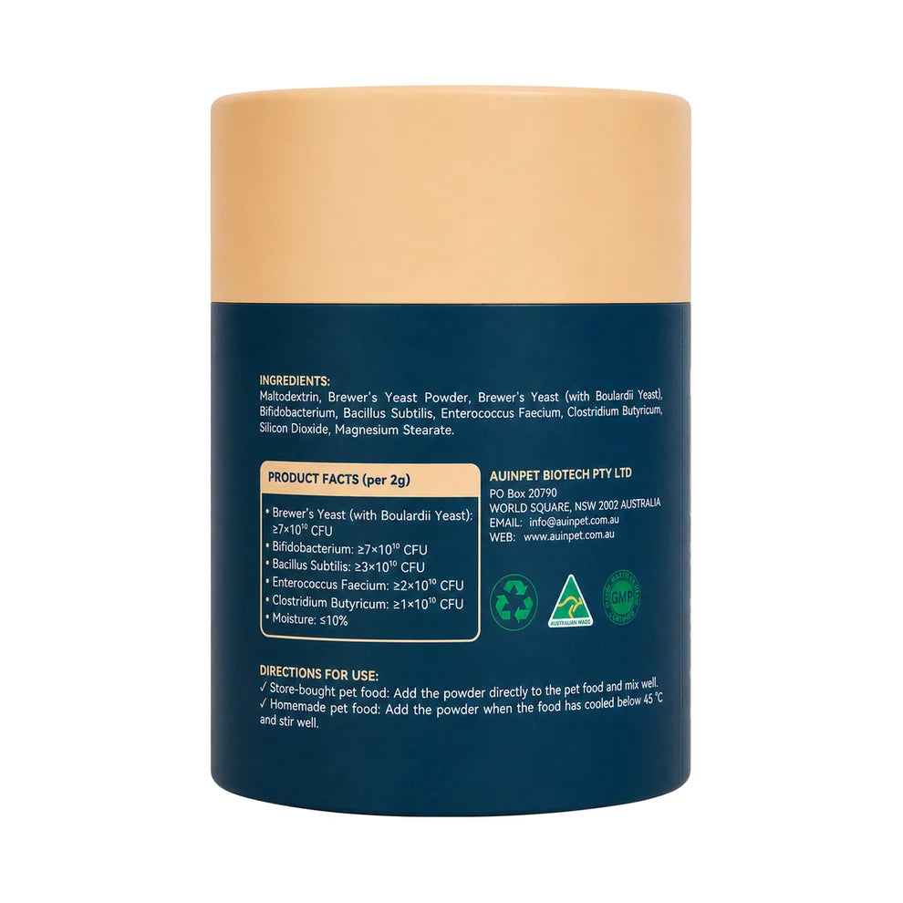 AUINPET Probiotic Powder - Digestive Balance Powder 60g