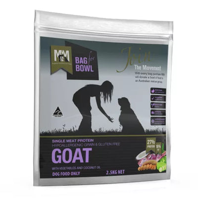 Meals for Mutts Single Protein Grain Free Dog Food Adult Goat