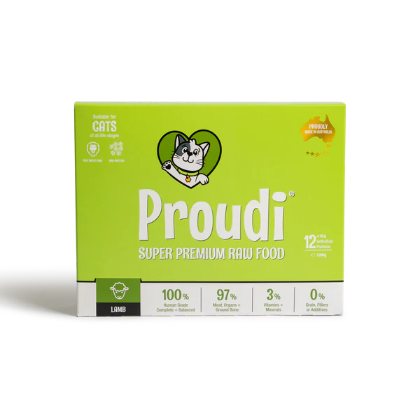 [Syd Only] Proudi Cat Raw Food - Lamb 1.08kg