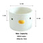 PURROOM Elevated Chick Ceramic Pet Bowl - Straight