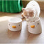 PURROOM Elevated Chick Ceramic Pet Bowl - Straight