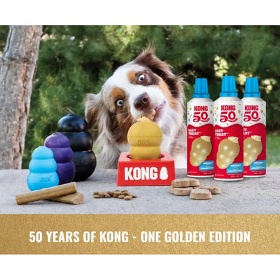 KONG Dog Toy Classic 50th Anniversary Limited Edition Gold
