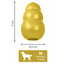 KONG Dog Toy Classic 50th Anniversary Limited Edition Gold