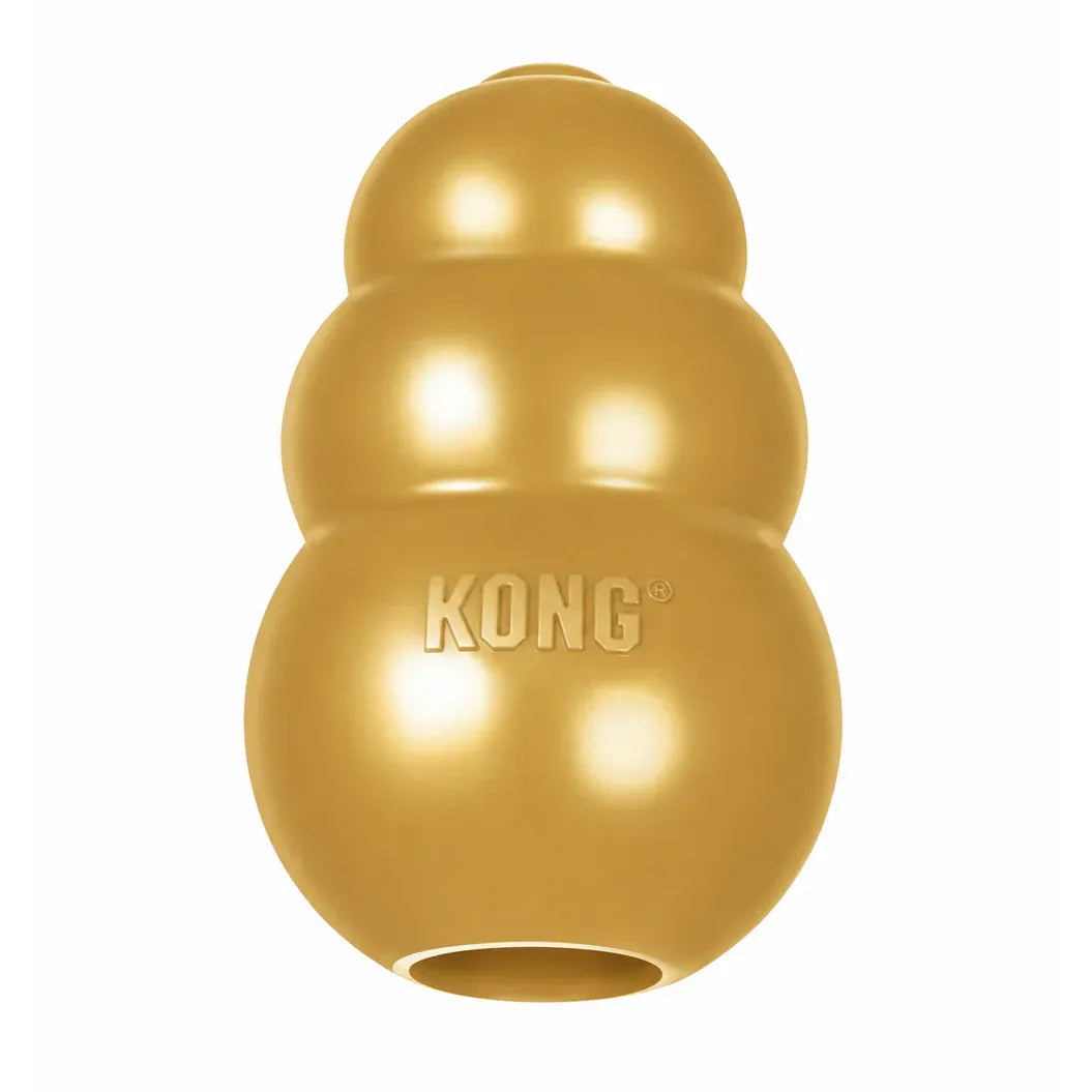 KONG Dog Toy Classic 50th Anniversary Limited Edition Gold