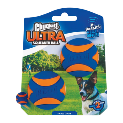 Chuckit! Dog Toy Ultra Squeaker Balls Small 2 Pack