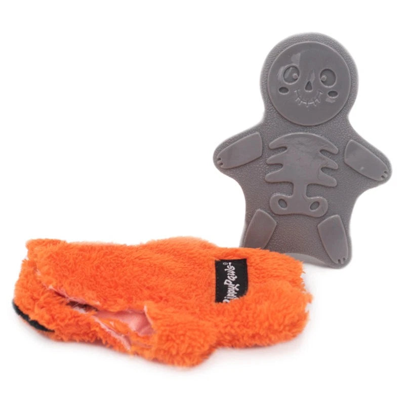 Zippypaws Dog Toy Halloween Bonez – Zombie Cat