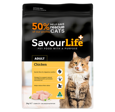 SavourLife Adult Cat Dry Food Chicken