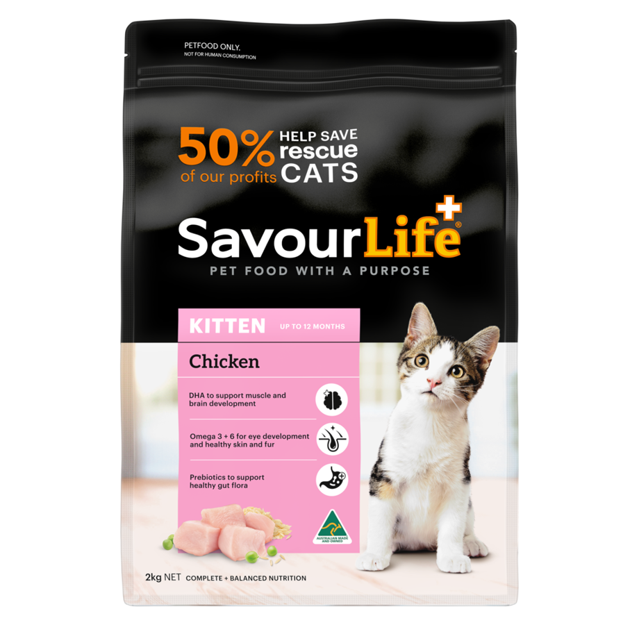 SavourLife Cat Dry Food Chicken For Kitten