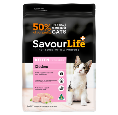 SavourLife Cat Dry Food Chicken For Kitten