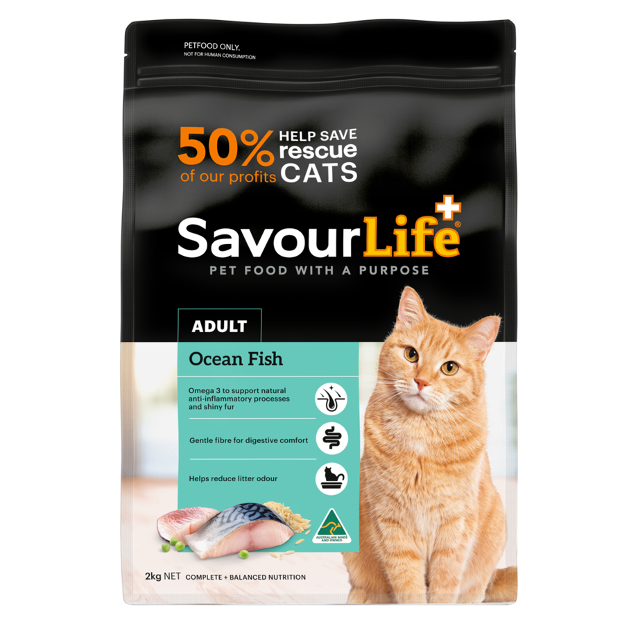 SavourLife Adult Cat Dry Food Ocean Fish
