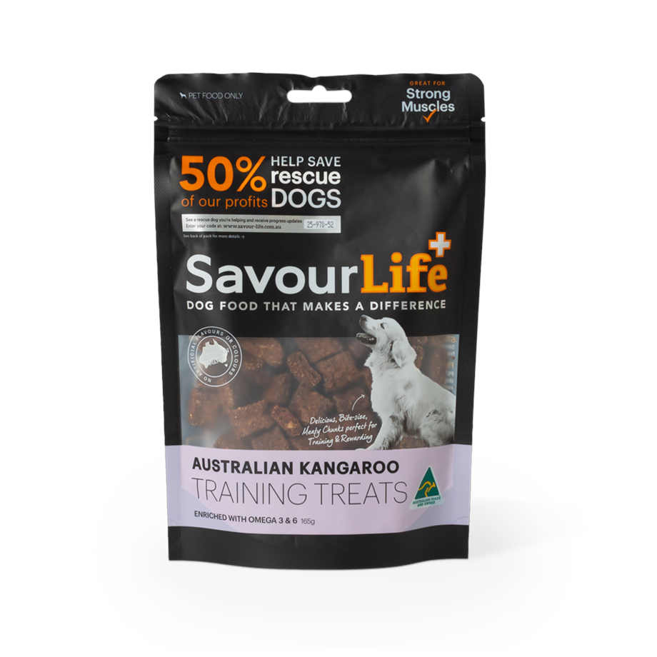 SavourLife Dog Treats Training Treats Australian Kangaroo 165g