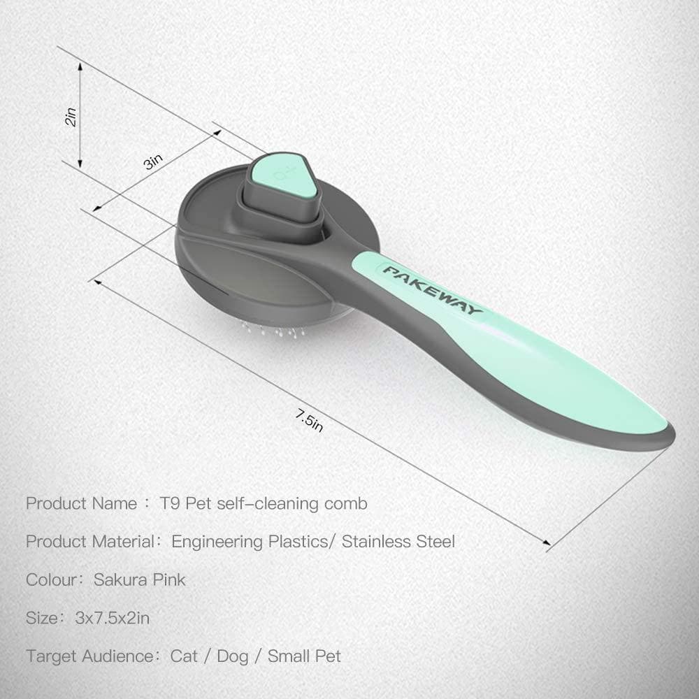 PAKEWAY T9 Aqua Slicker Brush for Pets