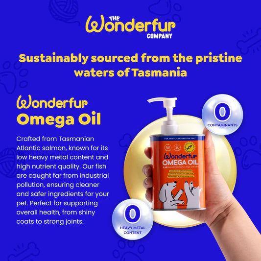 Wonderfur Super Omega Oil for Dogs and Cats 250ml