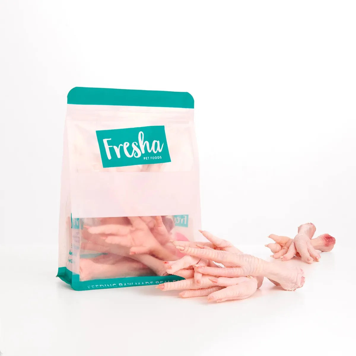 Fresha Frozen Chicken Feet For Dogs & Cats 500g