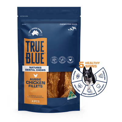 True Blue Air Dried Treats Aussie Chicken Fillets 4PK