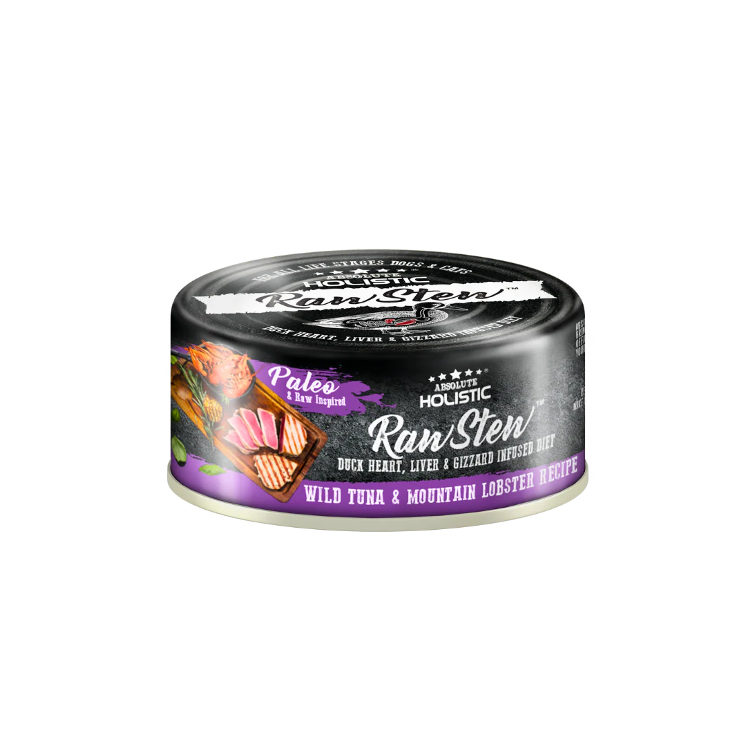 Absolute Holistic Wet Cat & Dog Food Raw Stew | Tuna & Lobster