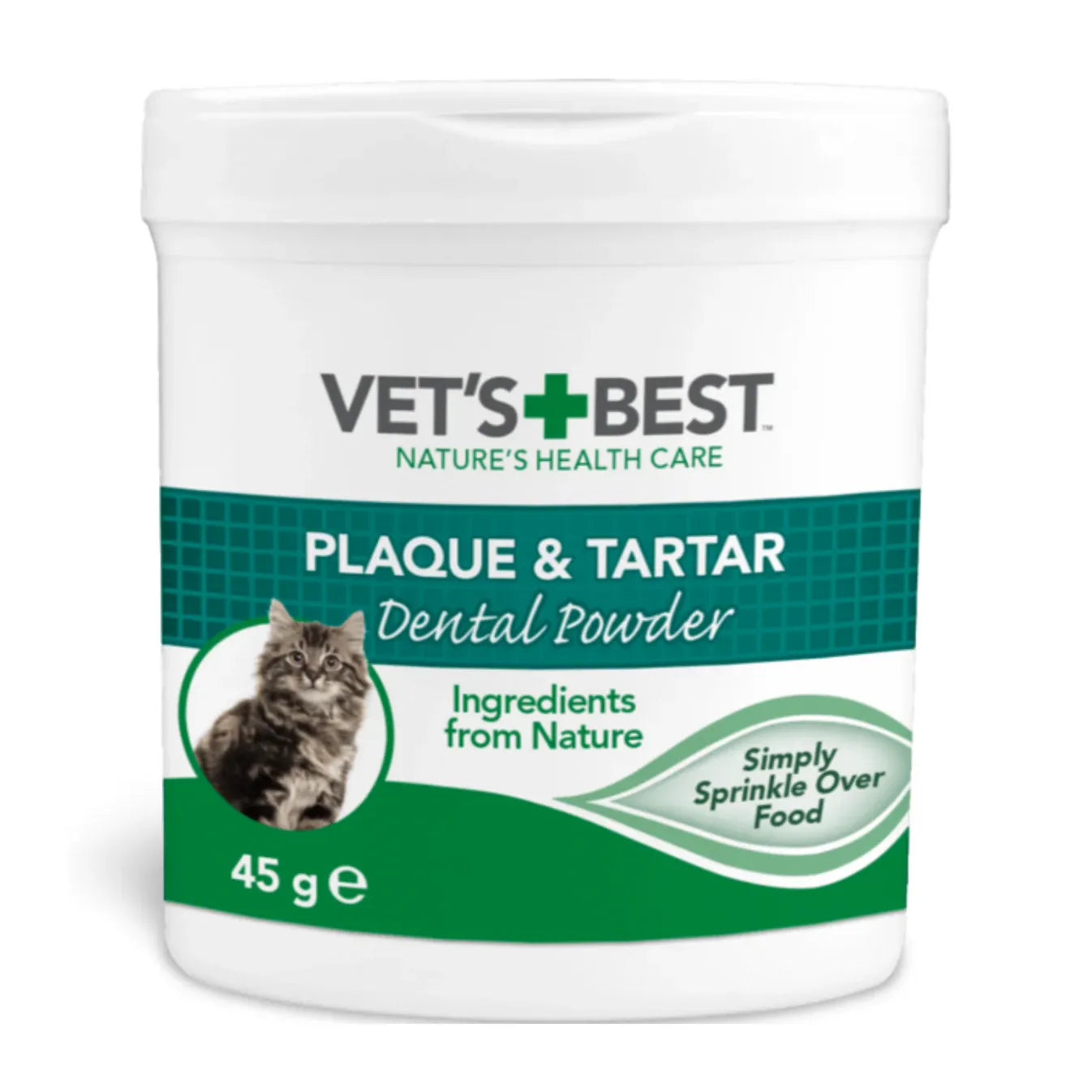 Vet’s Best Dental Powder For Cats 45g