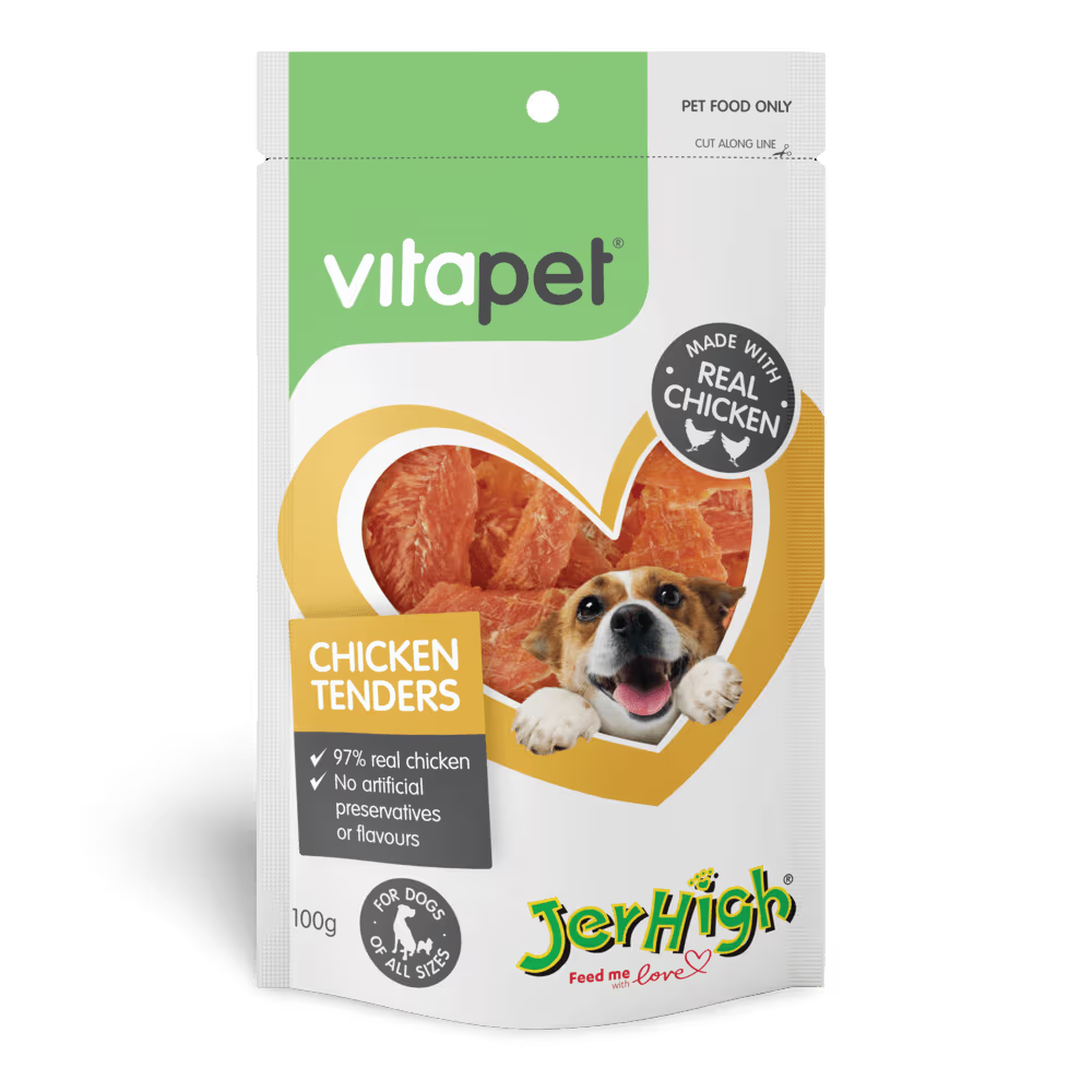 Vitapet Dog Treats Jerhigh Chicken Tenders