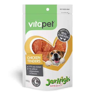 Vitapet Dog Treats Jerhigh Chicken Tenders