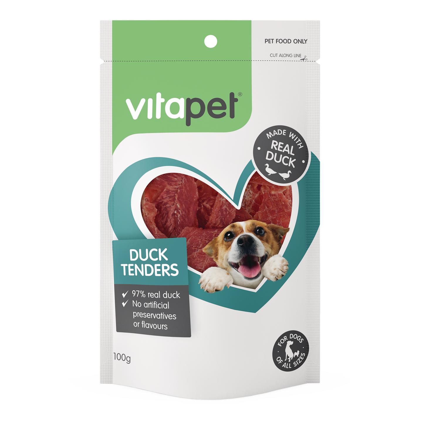 Vitapet Dog Treats Duck Tenders