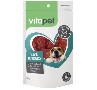 Vitapet Dog Treats Duck Tenders