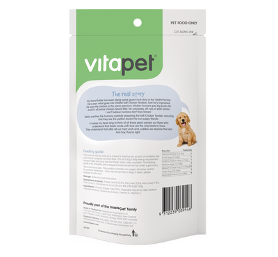 Vitapet Dog Treats Soft Chicken Tenders 100g