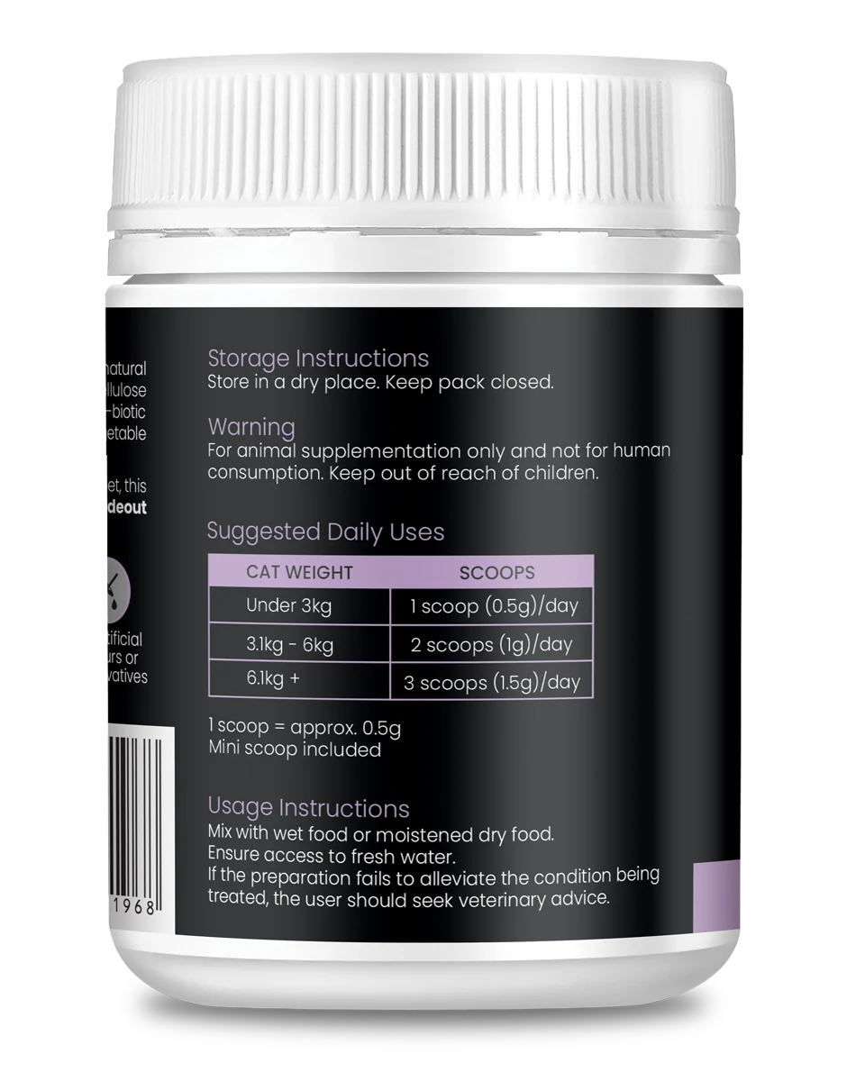 EAC Animal Care - Gut & Furball for Cats 100g