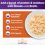 WELLNESS Core Wet Cat Food Bowl Boosters Shredded Chicken In Broth