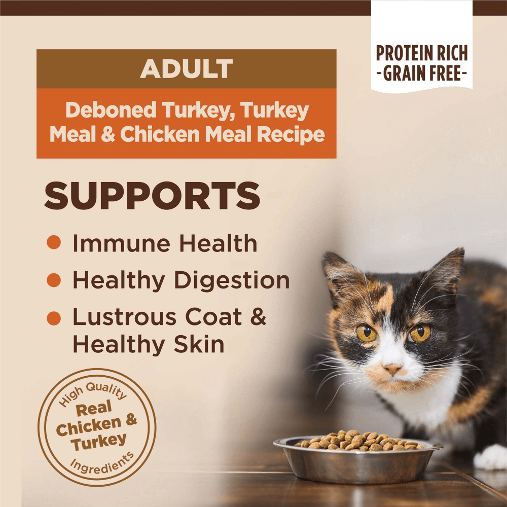 WELLNESS Core Grain Free Original Formula Cat Dry Food Turkey & Chicken 2.27kg
