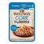 WELLNESS Core Wet Cat Food Tiny Tasters Flaked Tuna & Shrimp in Broth