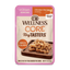 Wellness Core Tiny Tasters kitten food pouch with chicken recipe on a white background