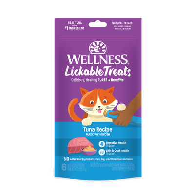 Wellness Lickable Cat Treats Tuna Recipe 12g x 6