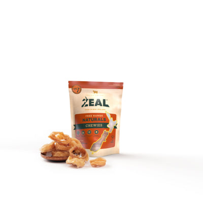 ZEAL Free-Range Dog Treats Chewies 125g