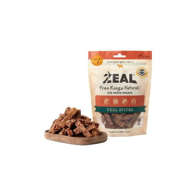 ZEAL Air-Dried Dog Treats Veal Sticks 125G