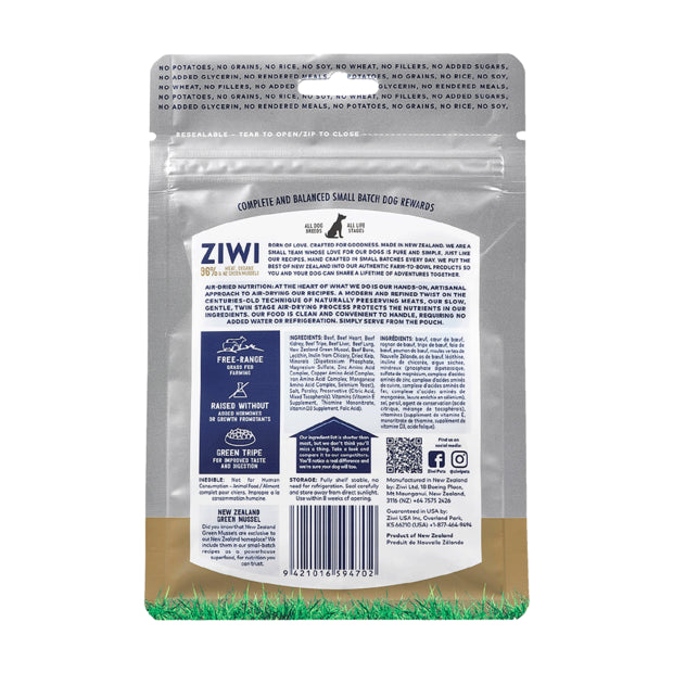 Ziwi Peak Good Dog Reward Beef Dog Treat 85g